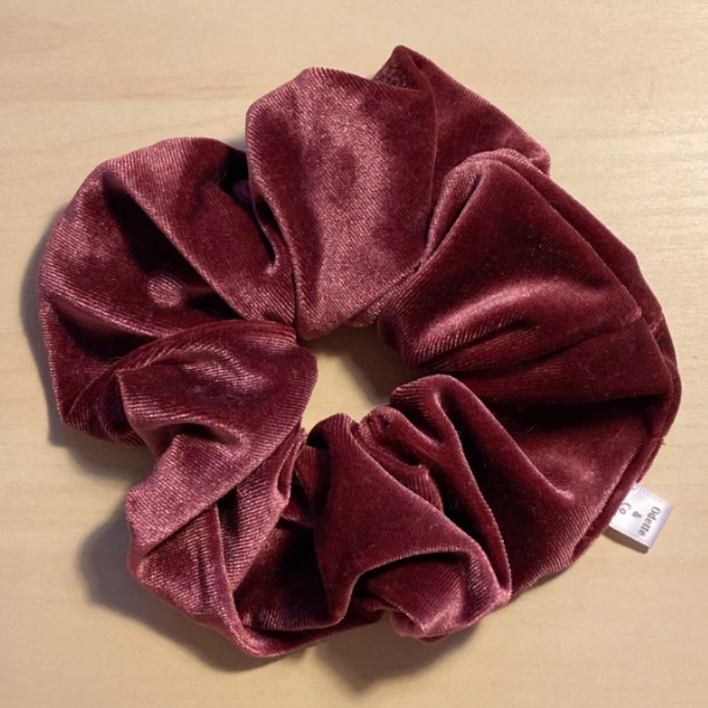 Handmade Scrunchie in Winterberry